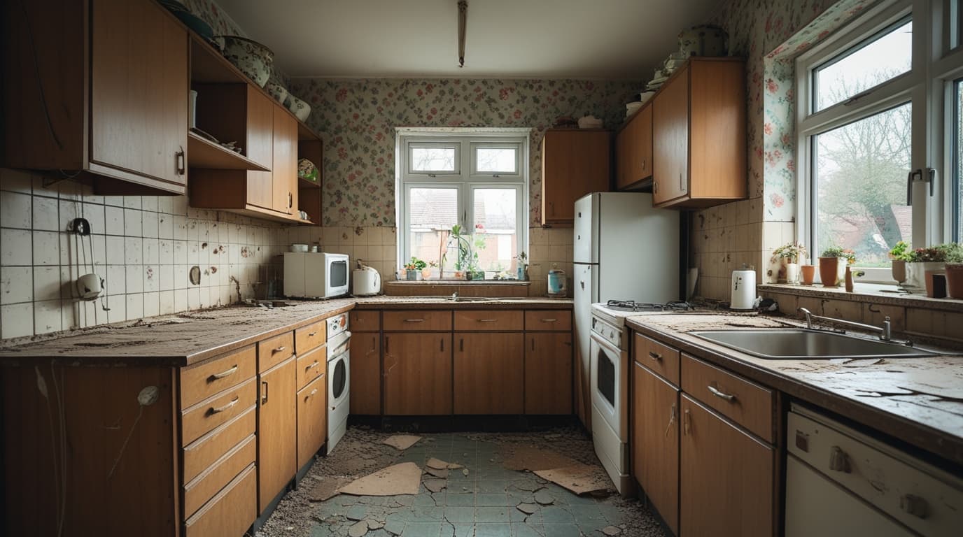 Kitchen Renovation - Before refurbishment